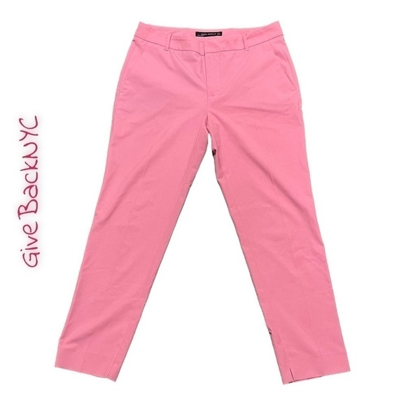 Barbie Zara Woman Dusty Rose Dress Pants Size M - Picture 1 of 7